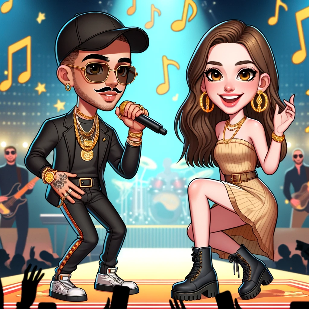 Geolier e Angelina Mango